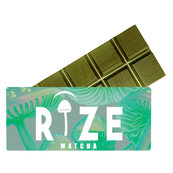 Rize Matcha Mushroom Chocolate Bar