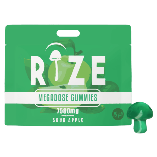 Rize Super Cherry Mushroom Gummies