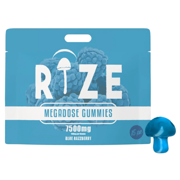 Rize Blue Razzberry Gummies