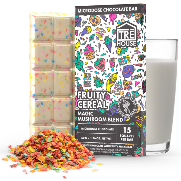 TRĒ House Fruity Cereal Magic Chocolate Bar